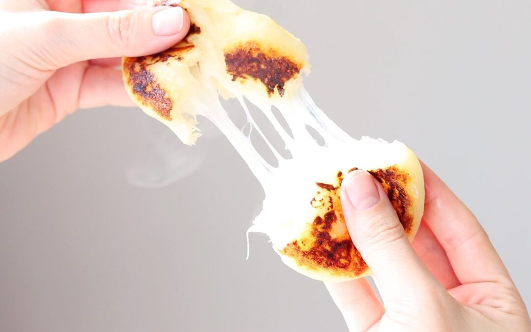 Hotteok Pancake Coreano de Papa con Queso
