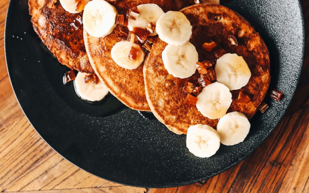 Los Mejores Pancakes de Banano Saludable