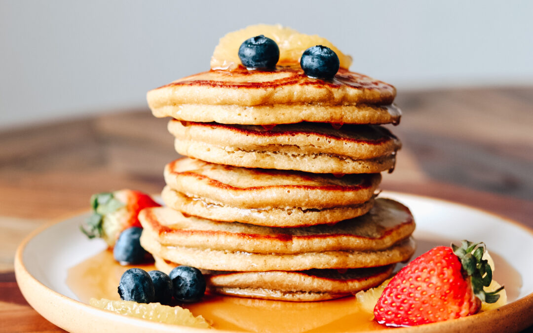 Pancakes de Naranja y Mascarpone Suavecitos