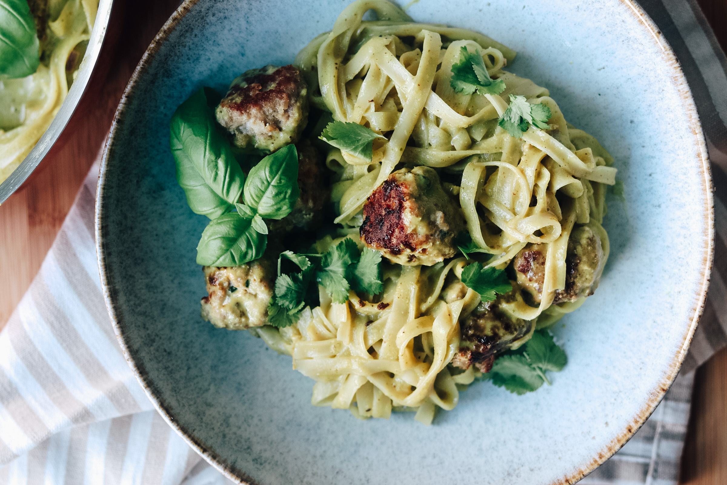 Curry Verde Thai con Noodles | Valentina Cocina